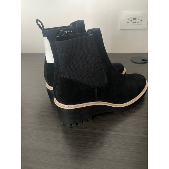 SOLD - DOLCE VITA HAWK H20 BOOT ONYX SUEDE BLACK - Picture 5 of 6